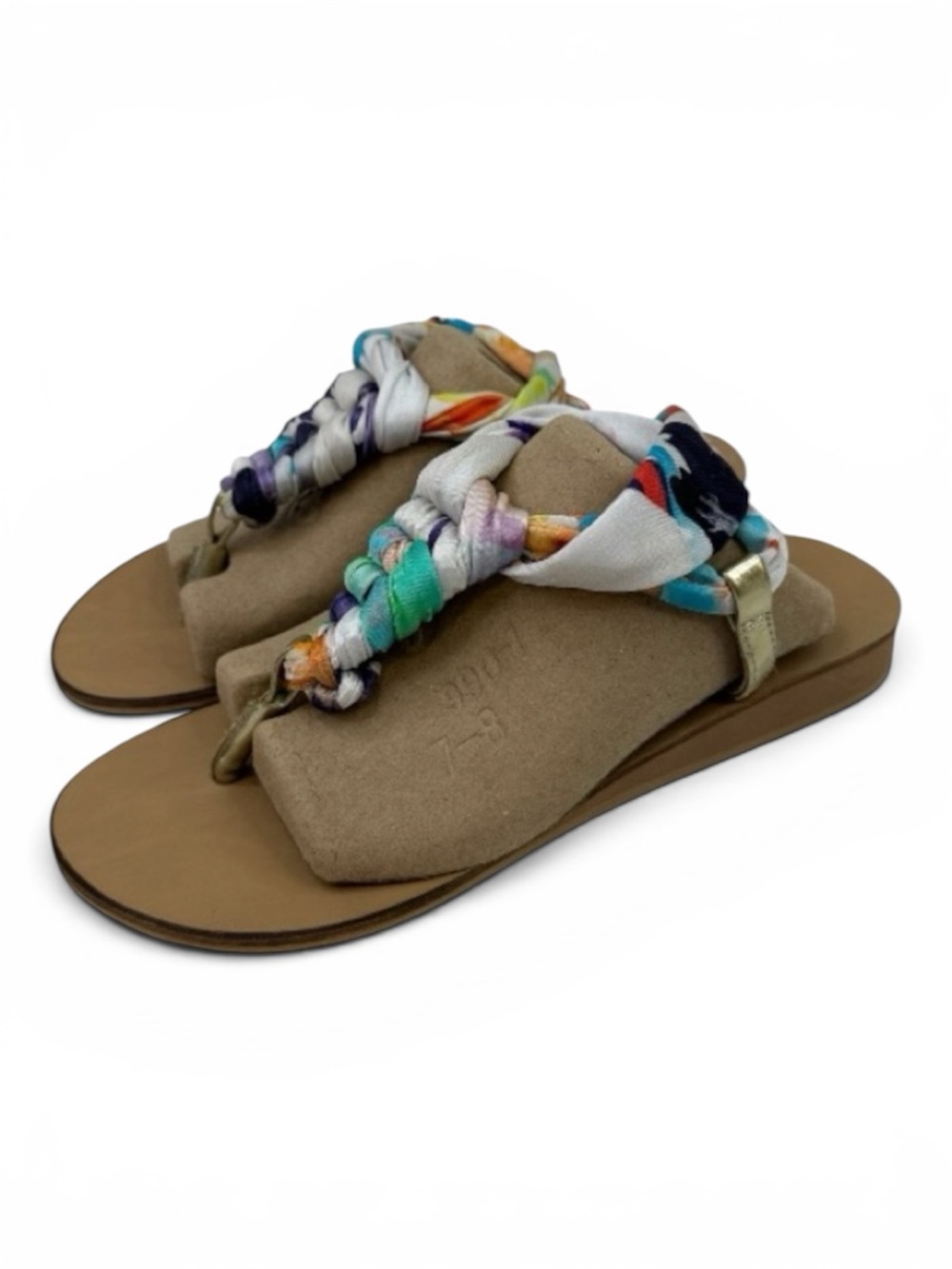 Zingara Colorful Braided Women's Sandals 8